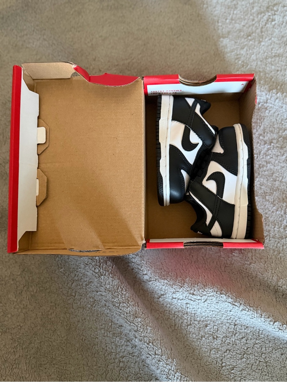 Nike Toddler Panda Dunks